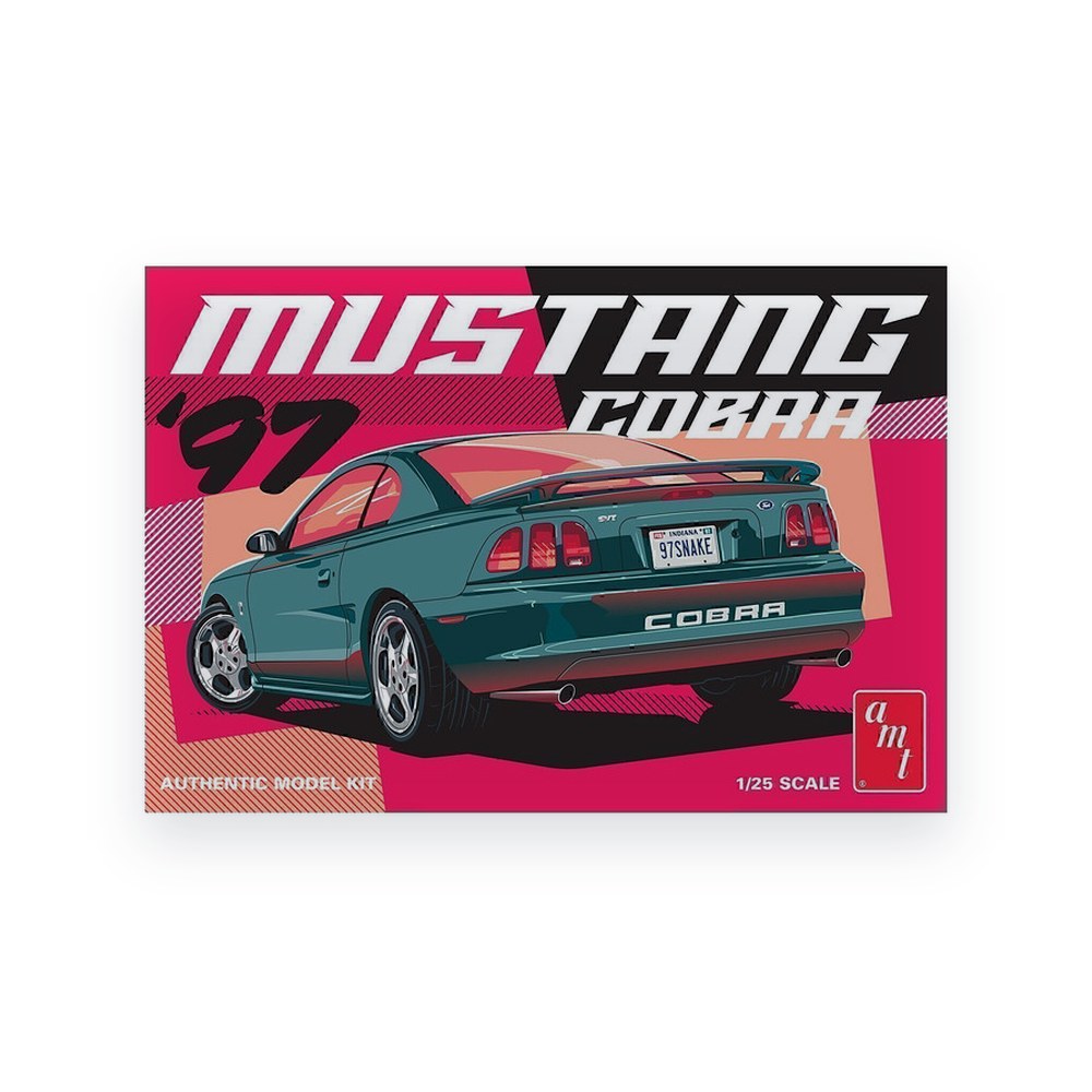 AMT 1997 Ford Mustang Cobra Plastic Model Kit
