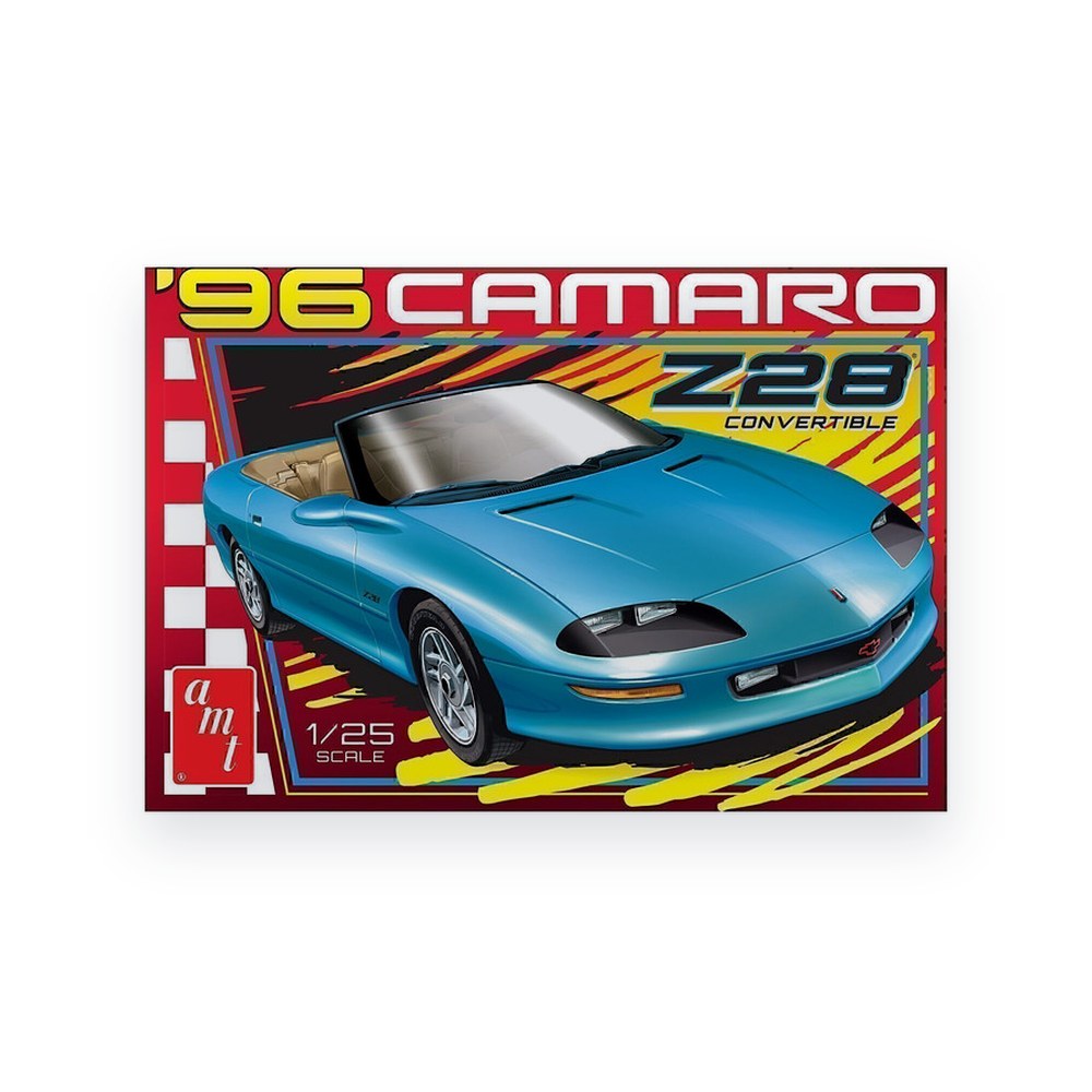 AMT 1996 Chevy Camaro Z28 Convertible, 1/25 Plastic Model Kit