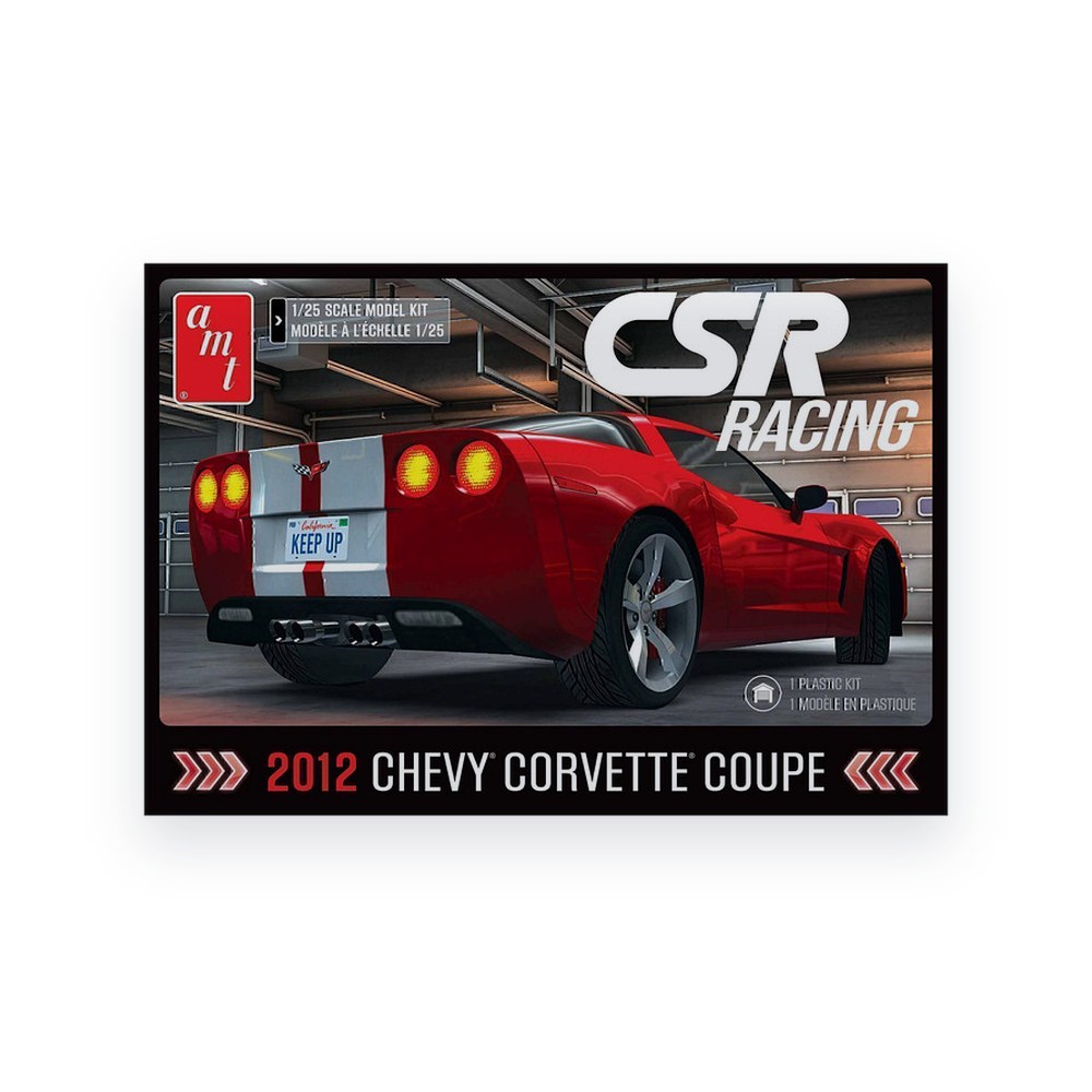AMT 2012 Corvette Coupe CSR Racing Plastic Model Kit