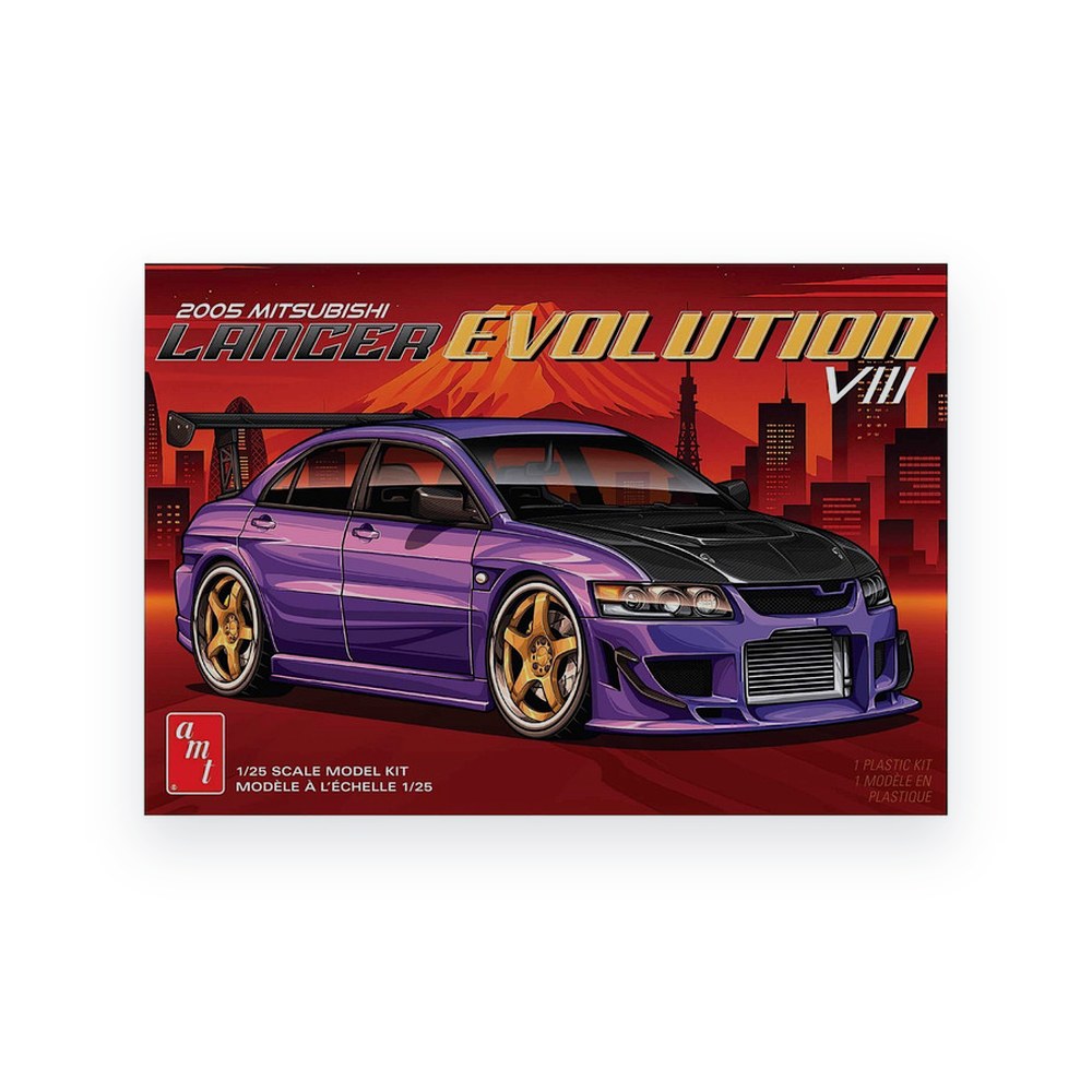 AMT 1995 Mitsubishi Lancer Evo Plastic Model Kit