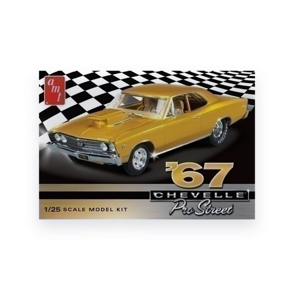 AMT 1967 Chevy Chevelle Pro Street, 1/25