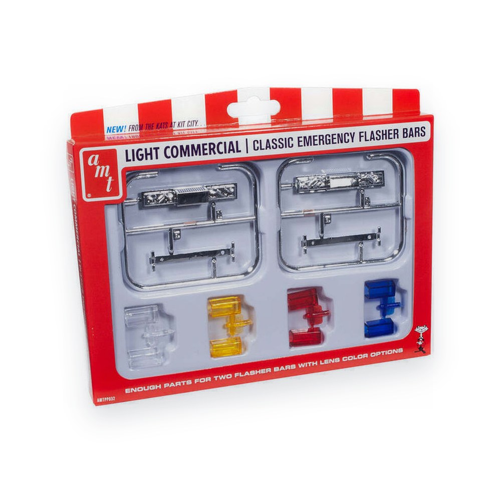 AMT Classic Emergency Flasher Parts Pack, 1:25