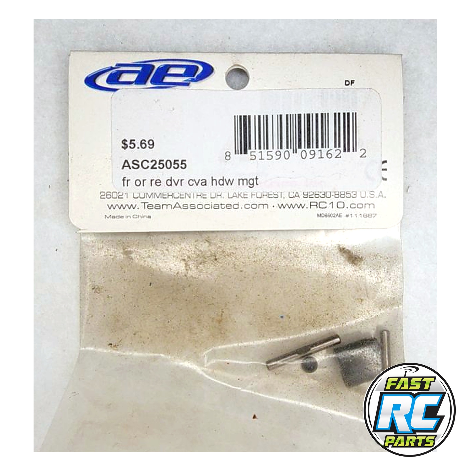 Associated Mgt Front or Rear Drive CVA Hardware (2)