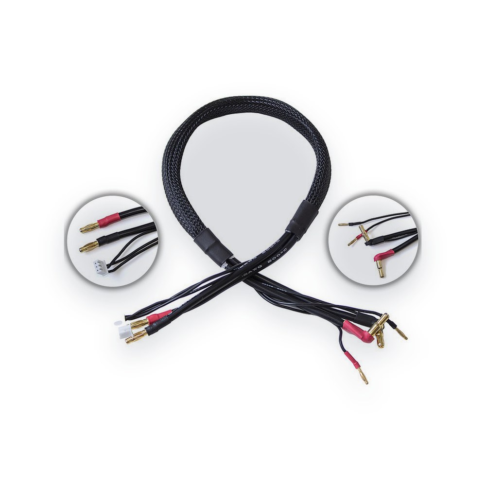 Associated Reedy Pro Charge Lead, 1-2S, 4mm/5mm