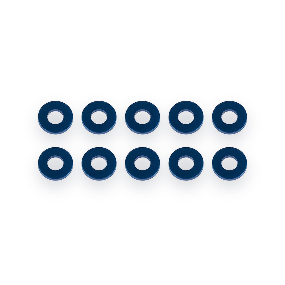 Associated Blue Aluminum Washers, 7.8x3.5x1.0mm