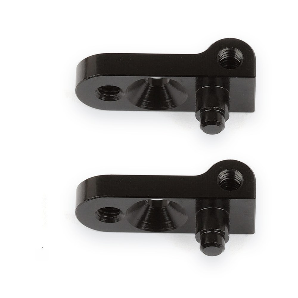 Associated TC7.2 Battery Stops, Black Aluminum