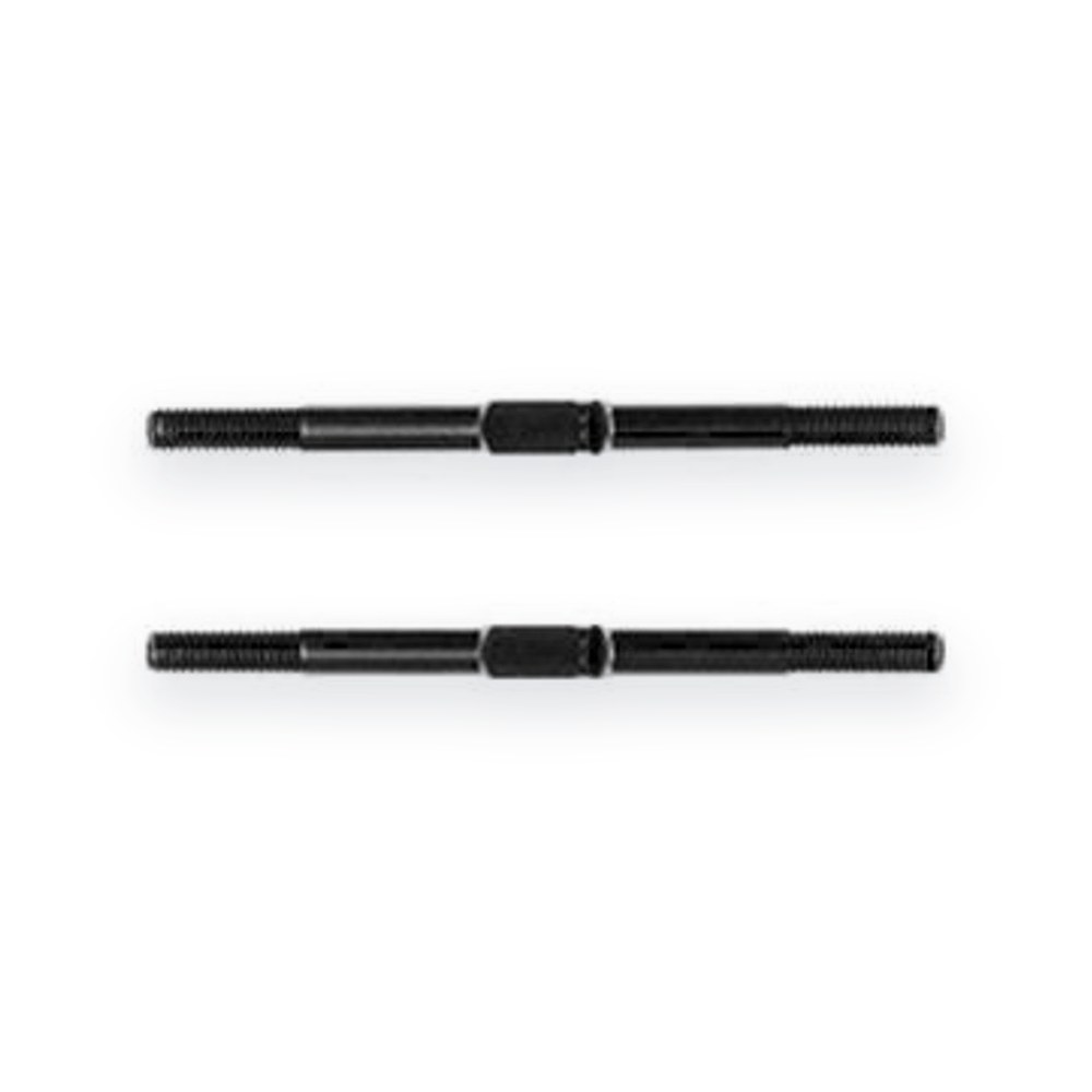 Associated Aluminum Turnbuckles, M3x46mm, for RC10tc8