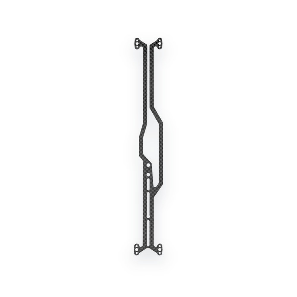 Associated RC10TC8 FT Top Deck, Carbon Fiber, One-Piece, 2.5mm