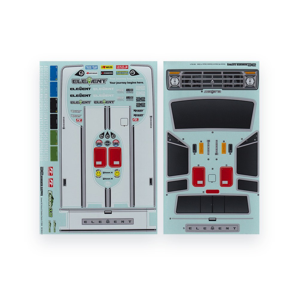 Associated Enduro12 Sendero Decal Sheets
