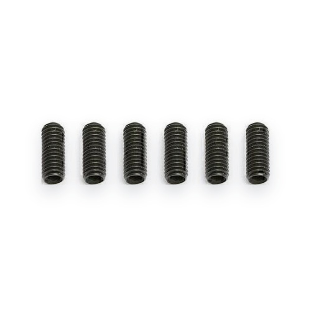 Associated M3 x 0.5 x 8 Set Screws, (6)