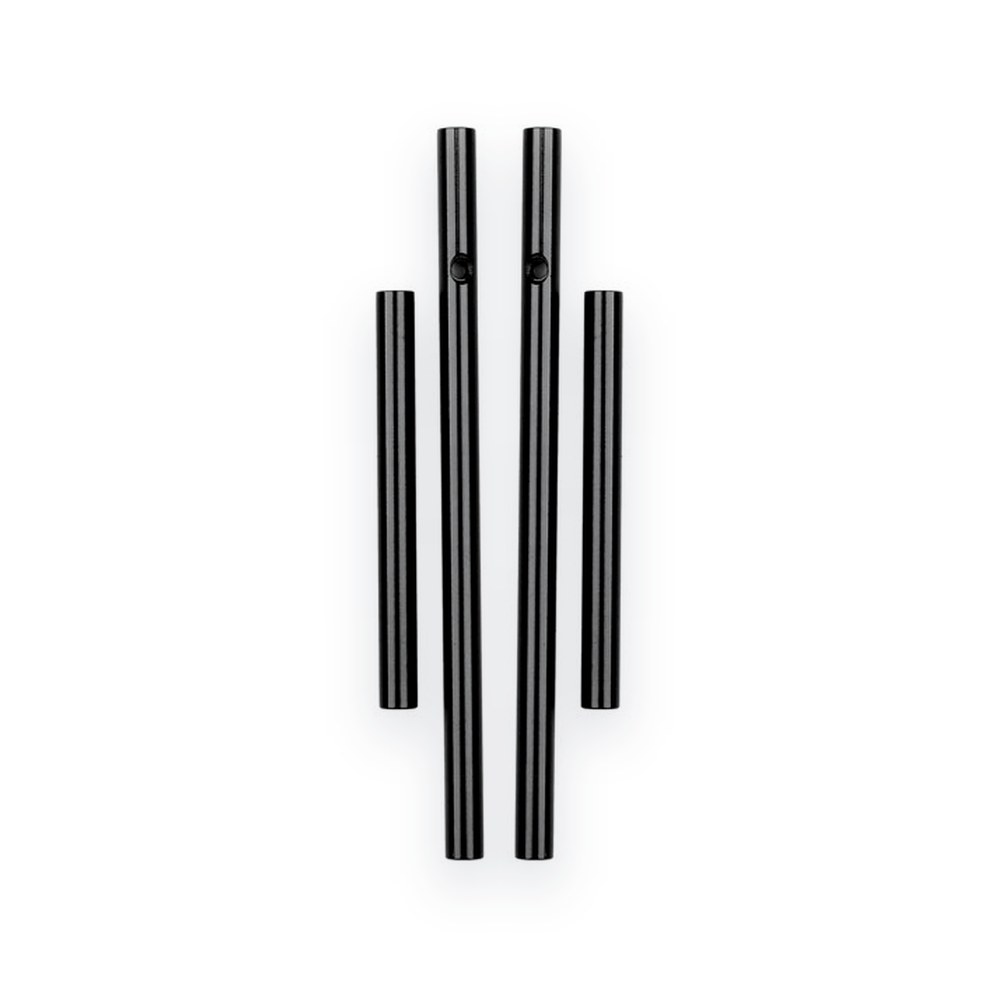 Associated RC10 Nose and Wing Tubes, Black