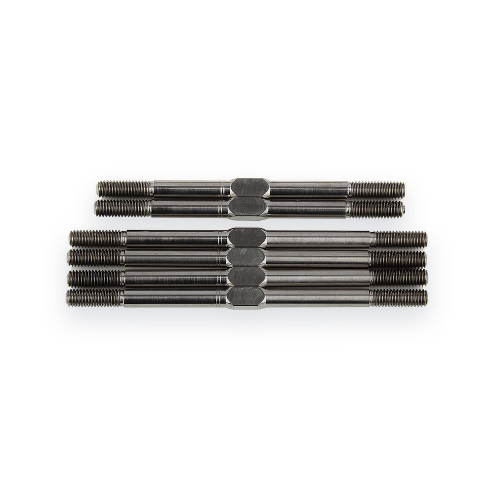 Associated 3.5mm Titanium Turnbuckle Set, RC10T6.2 FT