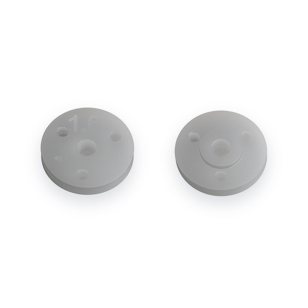 Associated FT 13mm Shock Pistons, 2mm, 3x1.6