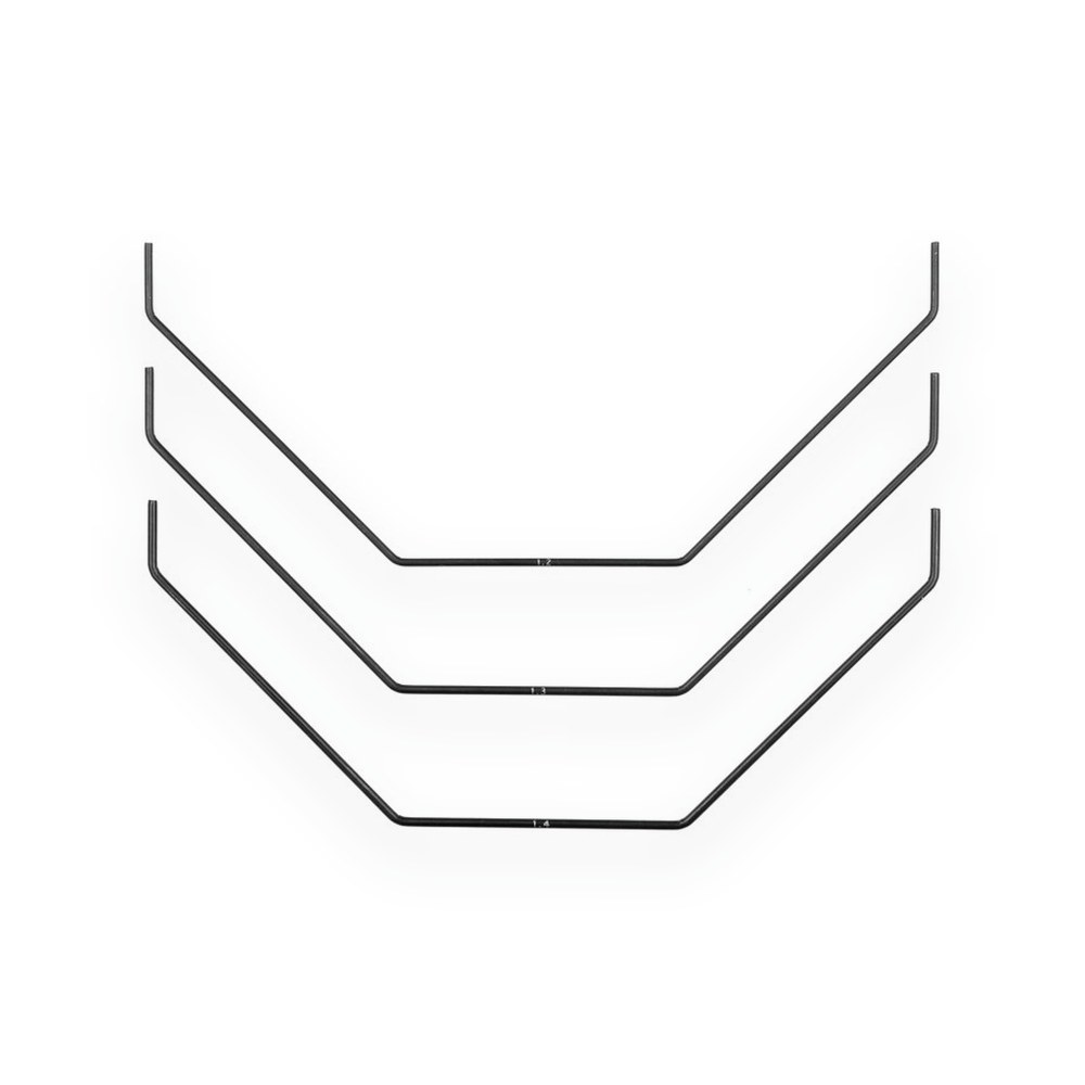 Associated Rear Anti-Roll Bar Set, RC10T7
