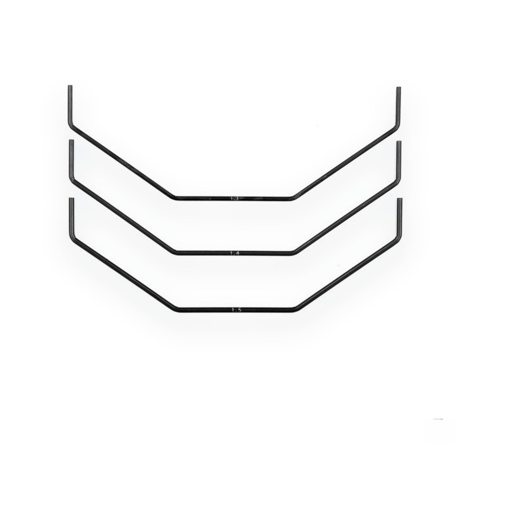 Associated Front Anti-Roll Bar Set, RC10T7