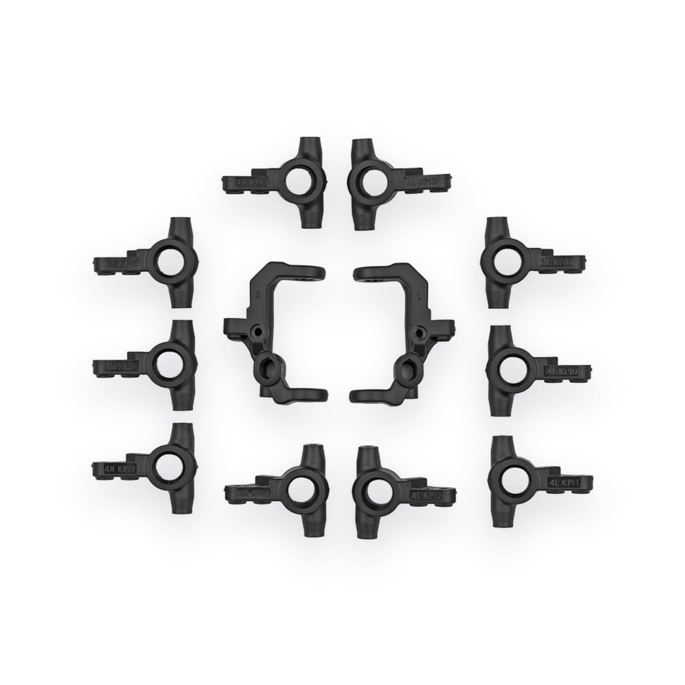 Associated RC10T7 Caster and Steering Blocks, V2