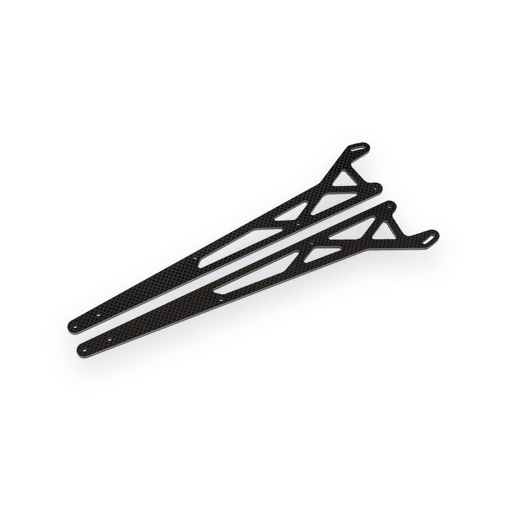 Associated Dr10m Ft Wheelie Bar Arms, Carbon Fiber