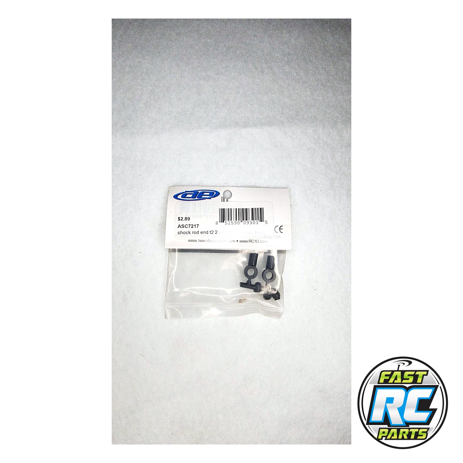 Associated Shock Rod Ends with Plastic Pivot Balls