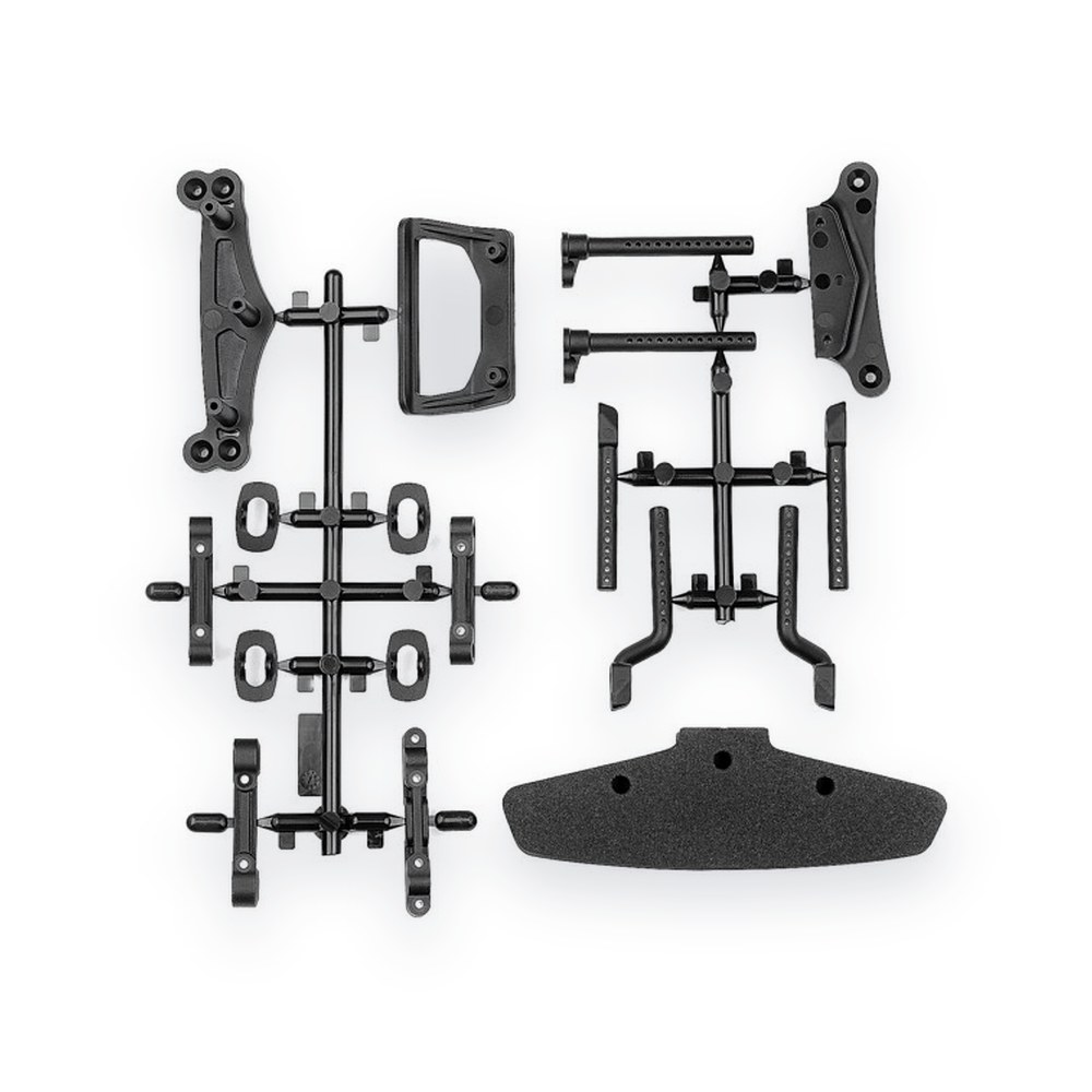 Associated DC10 Body Mounts, Arm Mounts and Bumper Mounts
