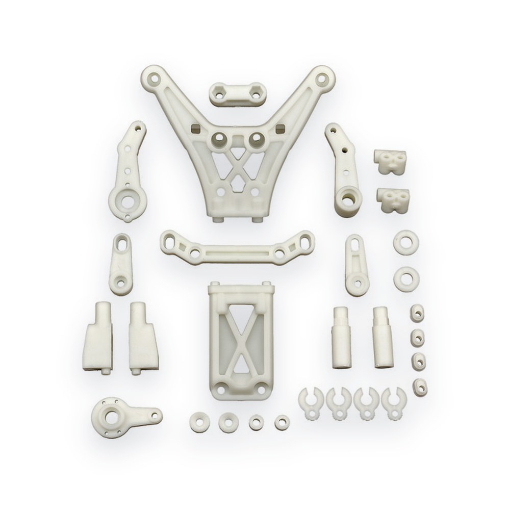 Associated DC10 Steering Bellcrank and Top Plate Bulkhead, Natural