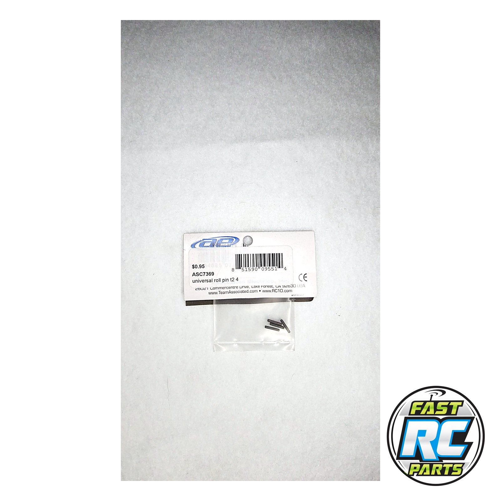 Associated Universal Roll Pin, T2 3 4 B2 3 TC4