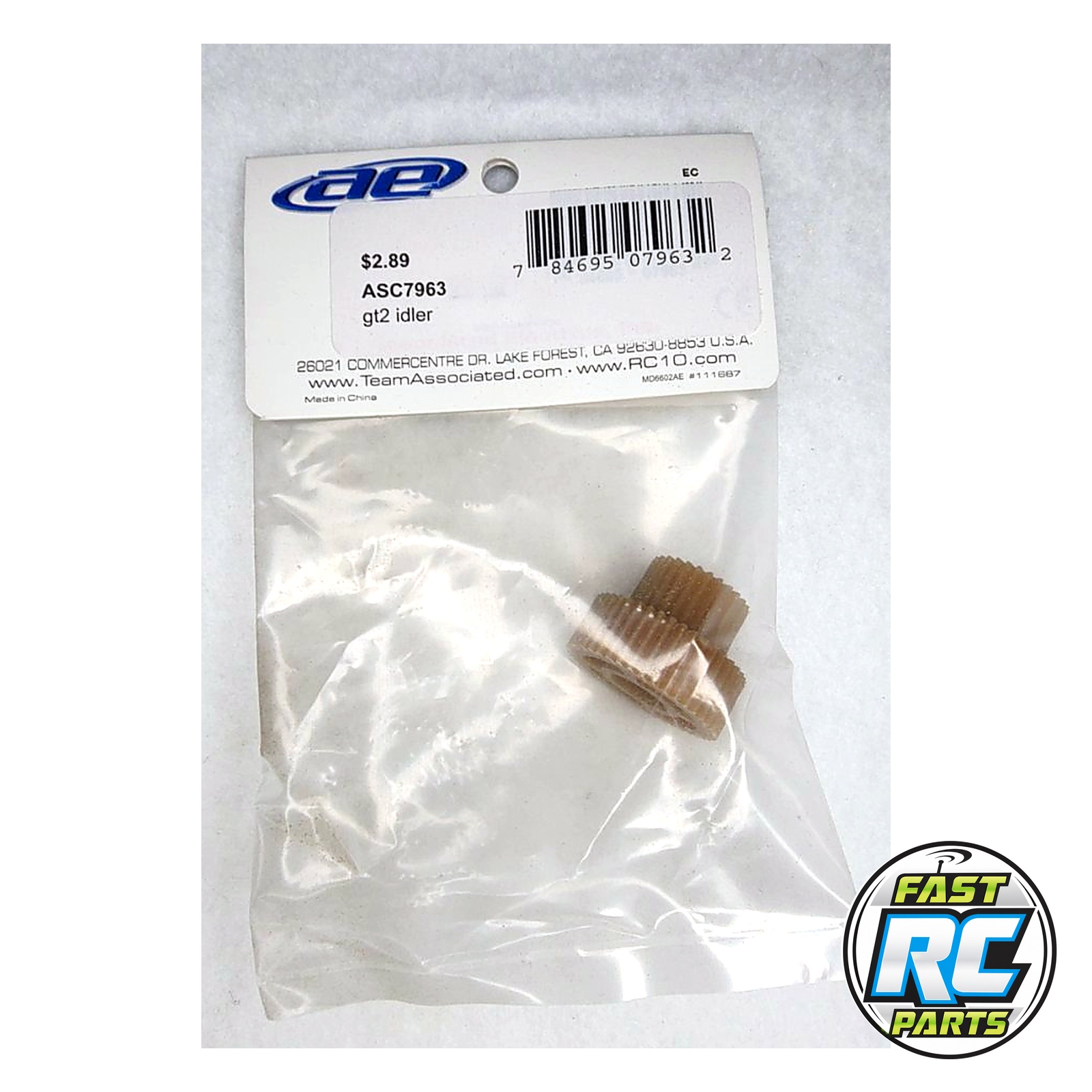 Associated GT2 Idler Gear, 44T-28T