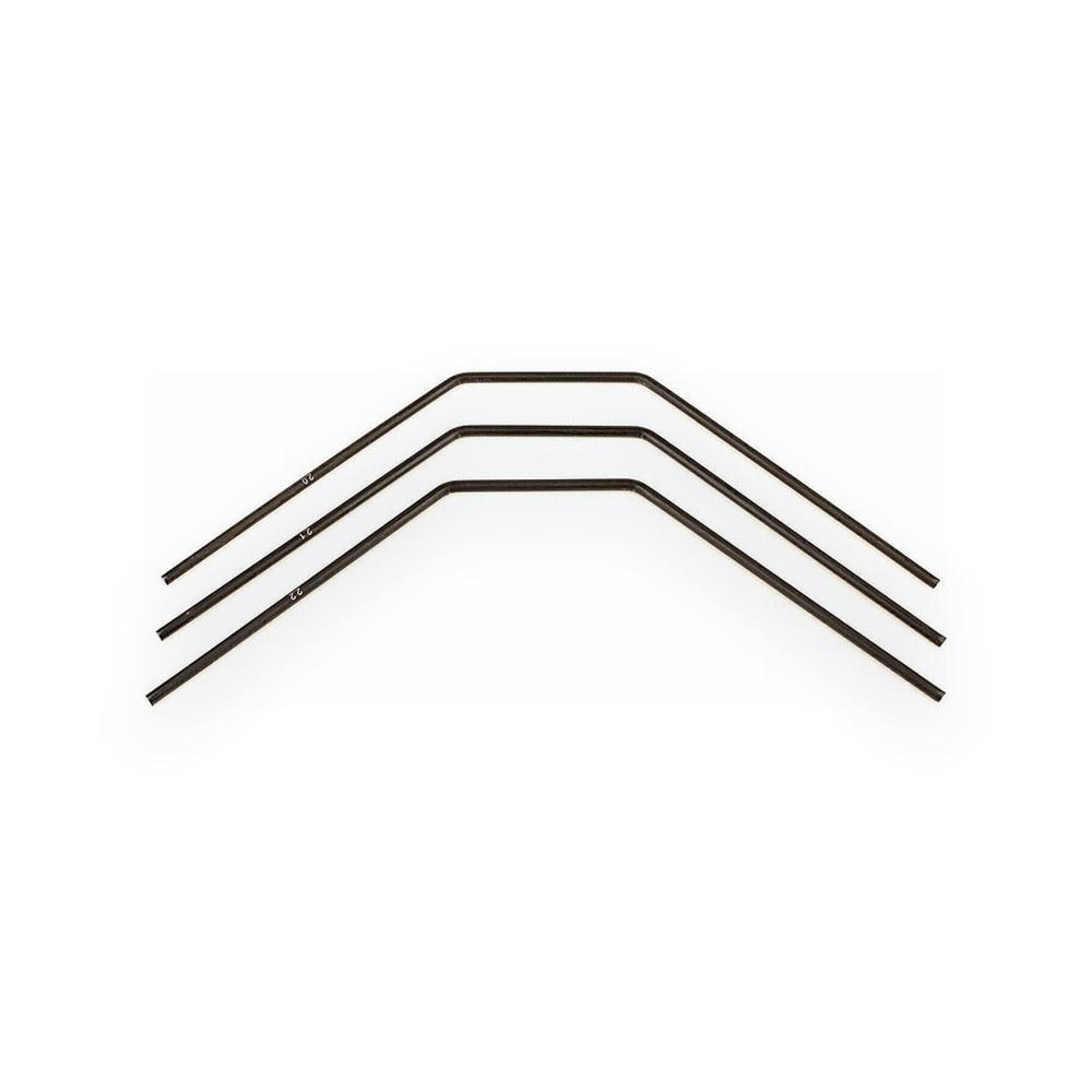 Associated FT Front Anti-roll Bars for RC8B3, 2.0-2.2mm