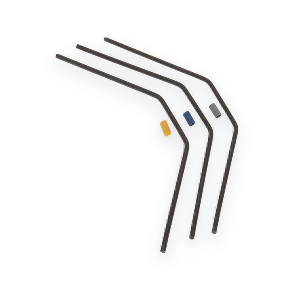 Associated FT Front Anti-roll Bars for RC8B3, 2.6-2.8 mm