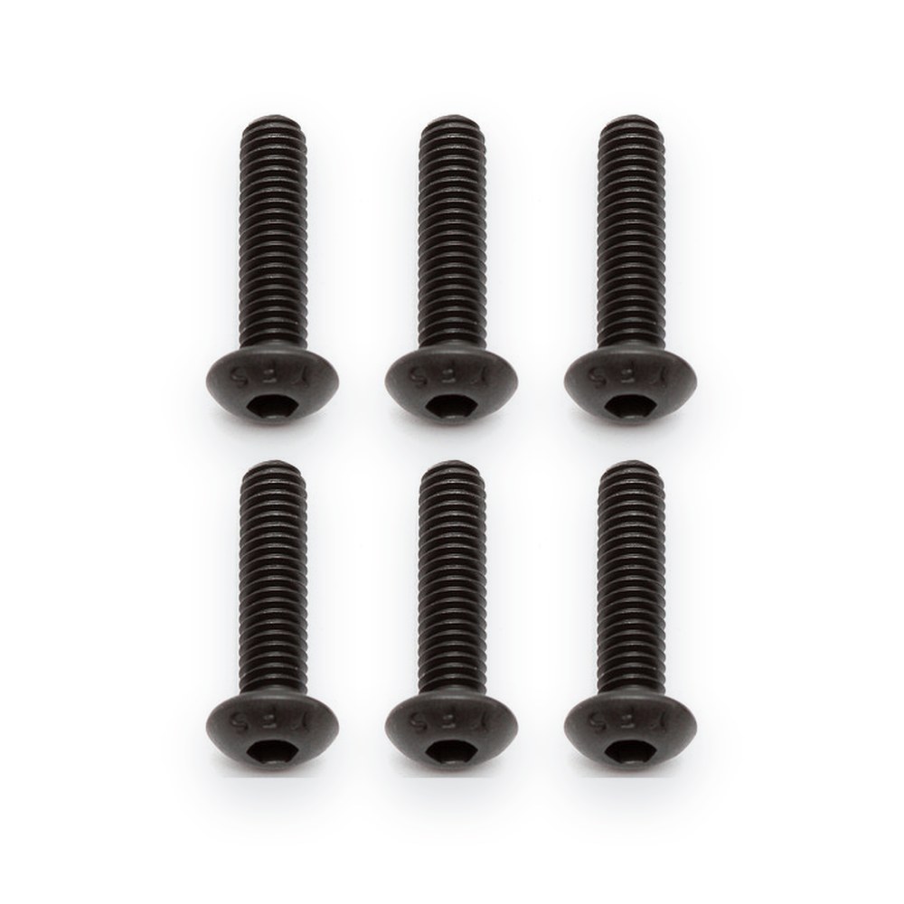 Associated Button Head Cap Screws, M4x16mm BHCS, Qty 6