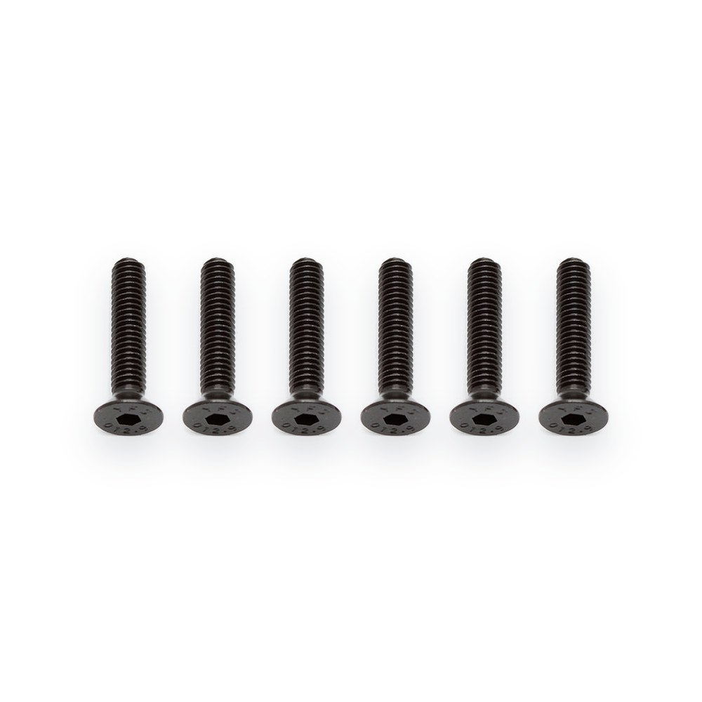 Associated Flat Head Cap Screw, M4x20mm, Qty 10