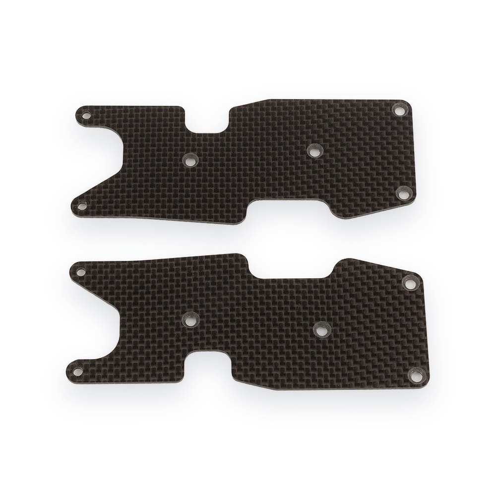Associated RC8T3.2 Suspension Arm Inserts, Rear, 1.2mm, CF