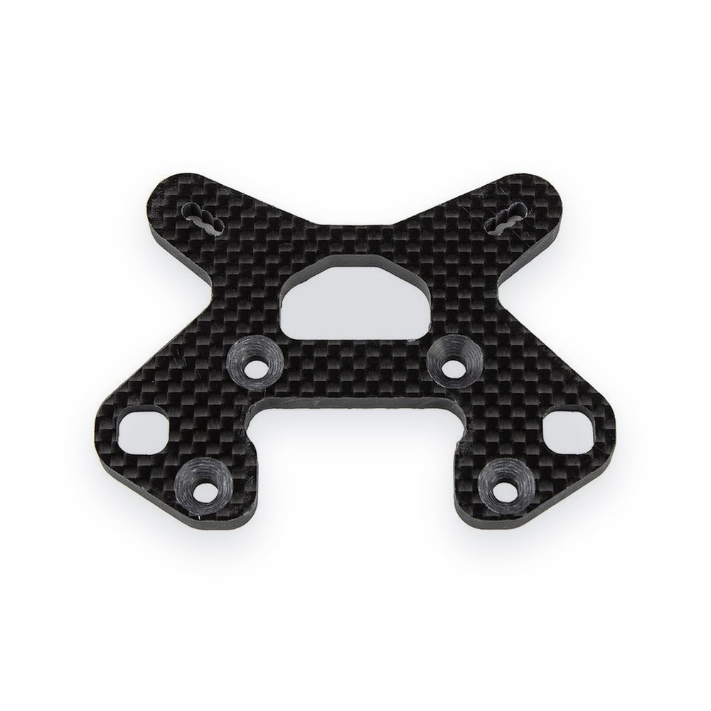 Associated RC8B4.1 FT Front Shock Tower, 26.5, Carbon Fiber
