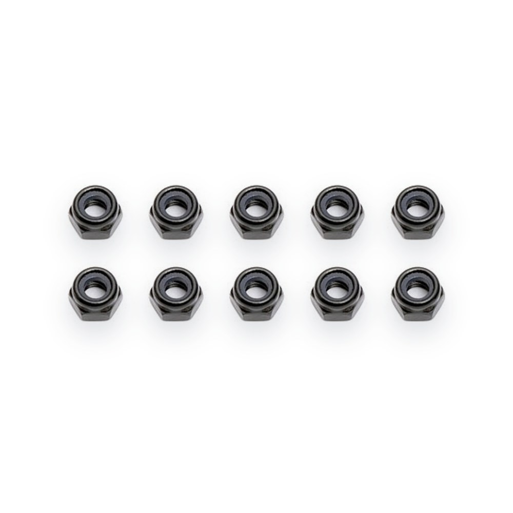 Associated Locknuts, M4 (10)