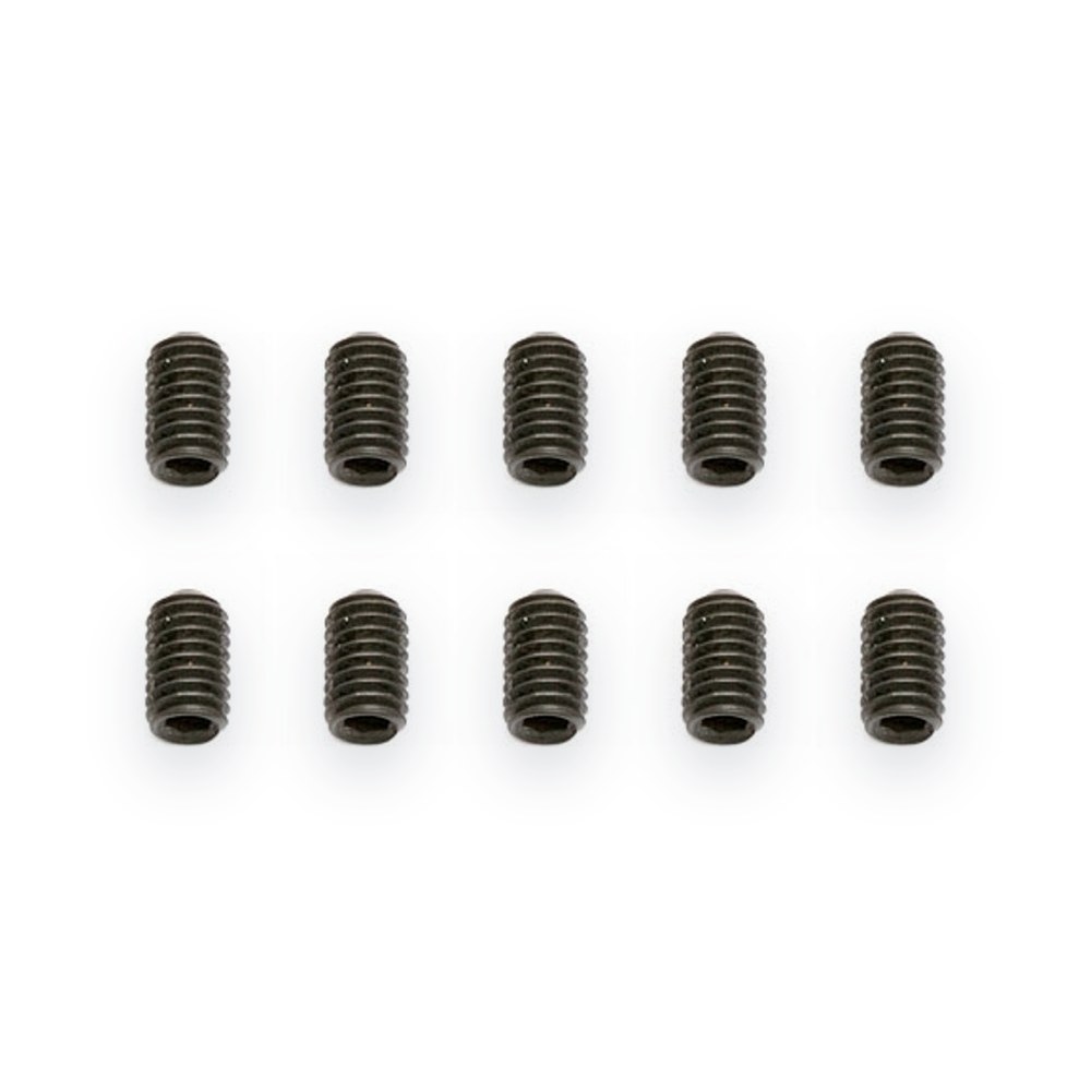Associated M3x5mm Set Screws, Pack of 10