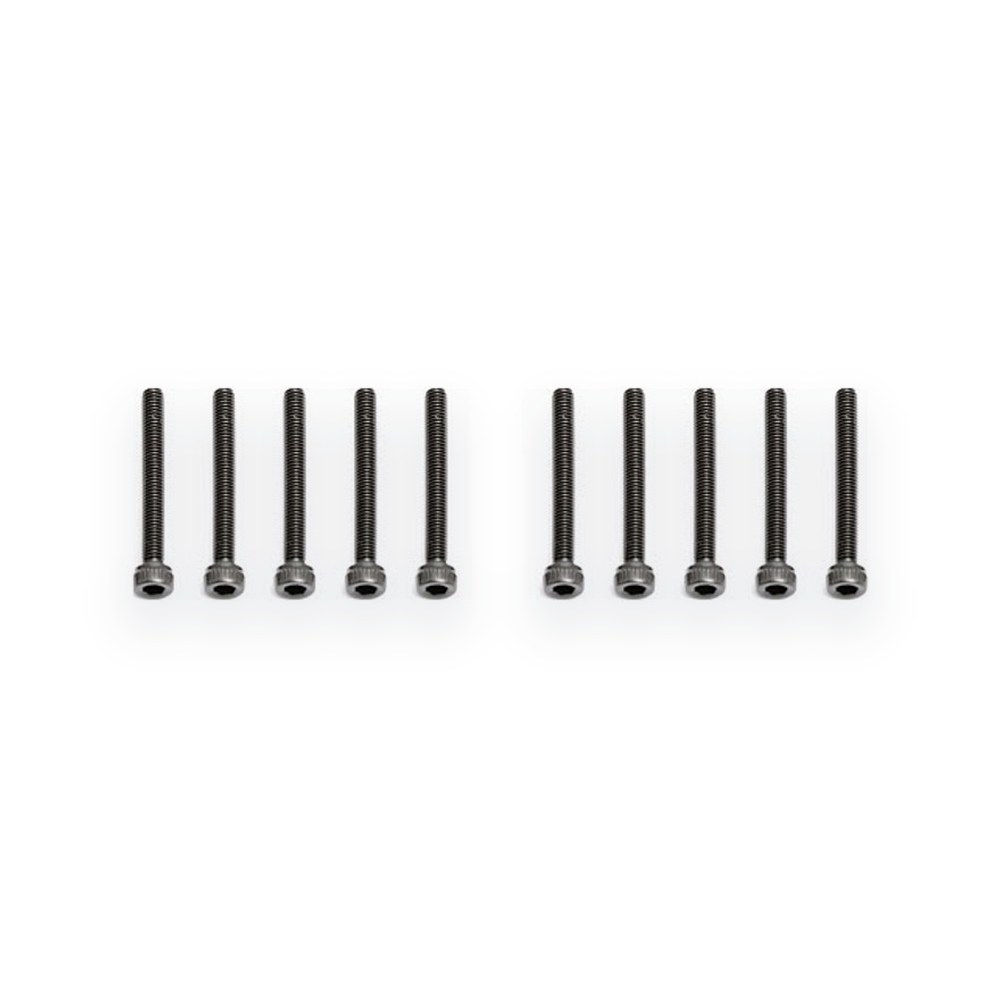 Associated SHCS Socket Head Cap Screws, M3x26mm (10)