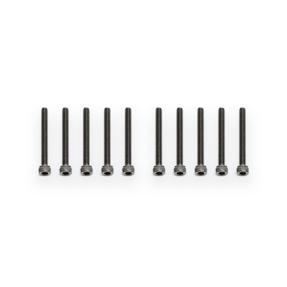 Associated SHCS Socket Head Cap Screws, M3x28mm (10)