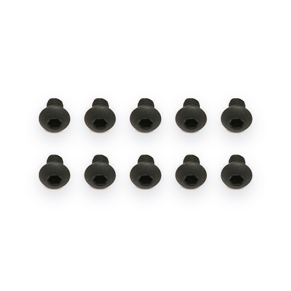 Associated Button Head Cap Screws, BHCS, M3x4mm, (10)