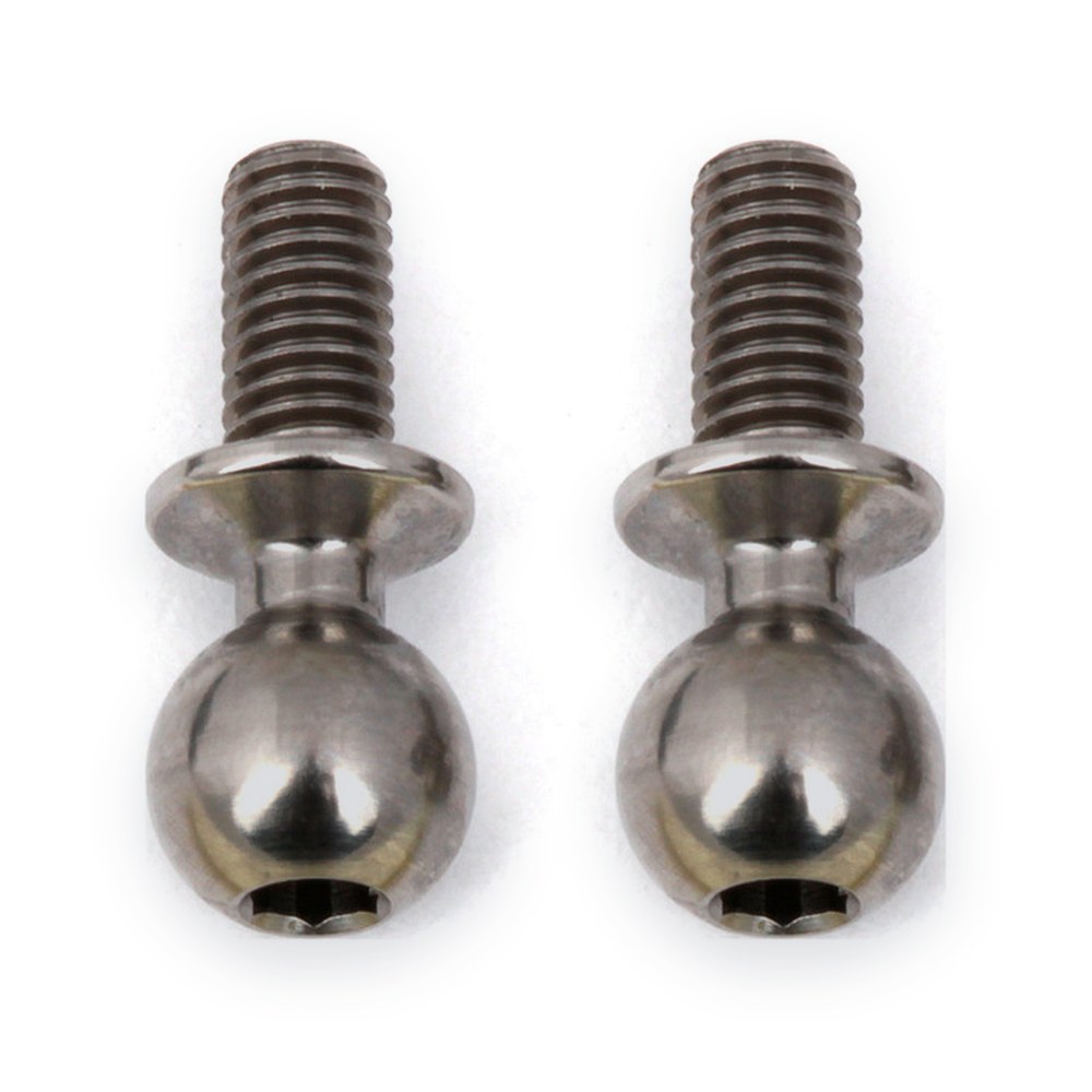 Associated HD TiN Ball Studs for B6, 4mm