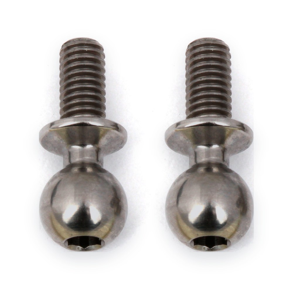 Associated B6 HD TiN Ball Studs, 6mm