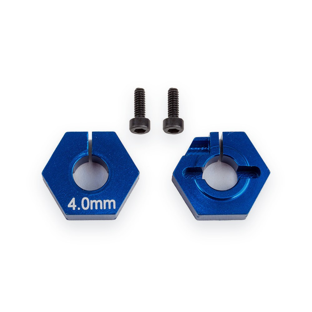 Associated RC10B6.2 Clamping Wheel, Hex, 4.0mm