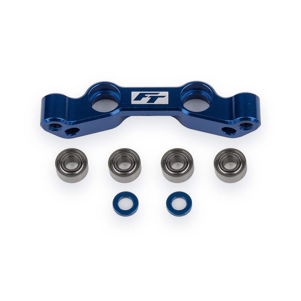 Associated RC10B6.4 FT Steering Rack, Blue Aluminum