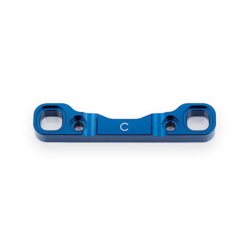 Associated B64 Arm Mount C, Blue Aluminum