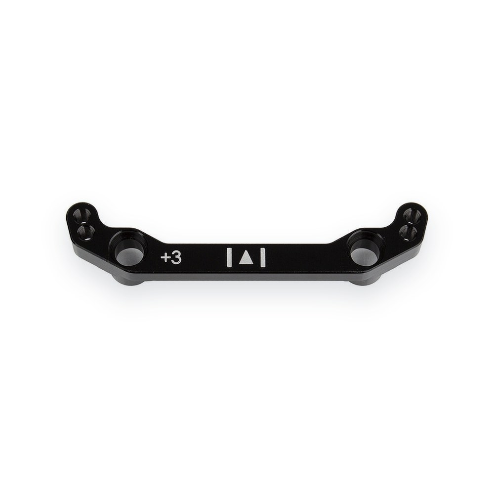 Associated RC10B74.1 Steering Rack, +3mm, Aluminum