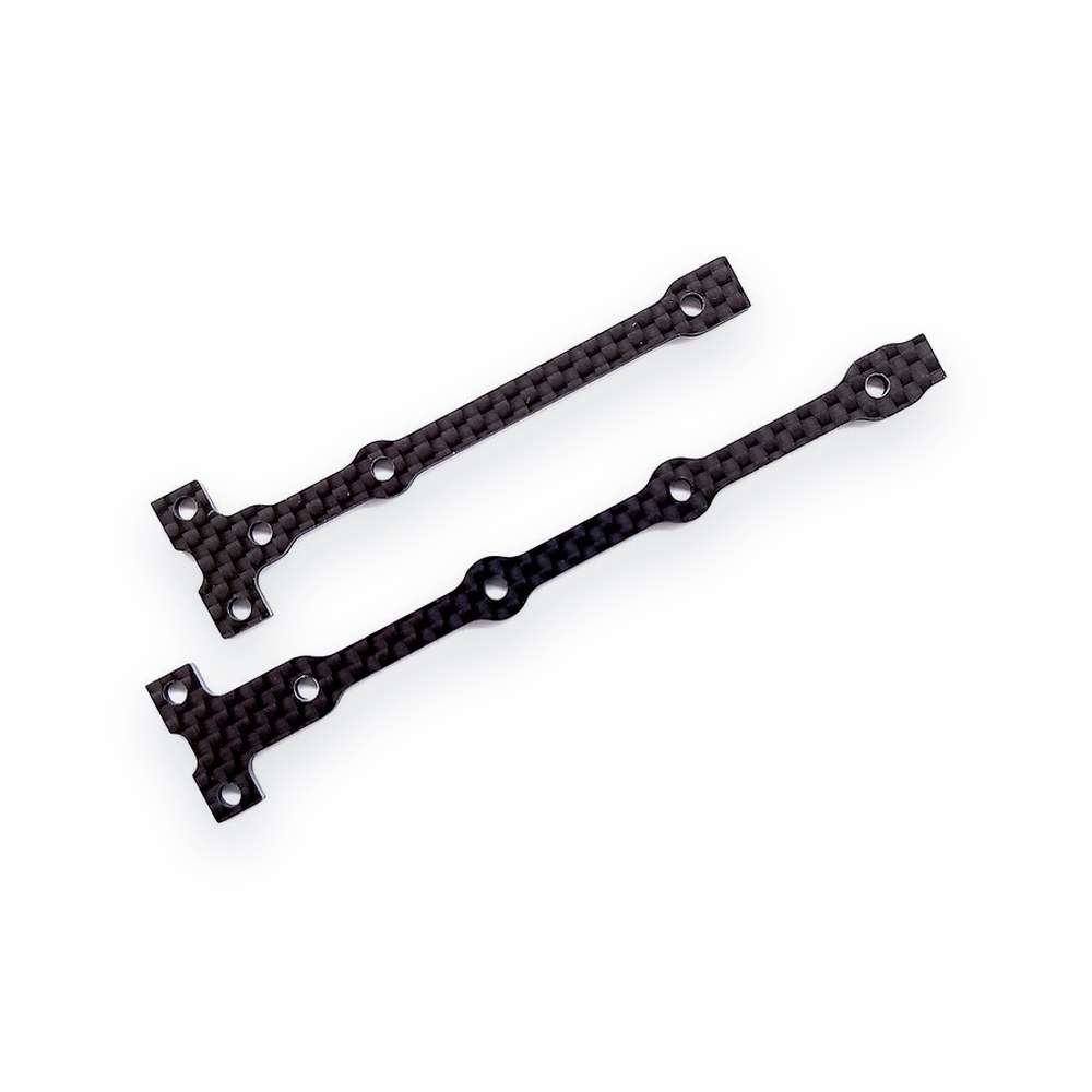 Associated RC10B74.1 Flex Chassis Brace Support Set, 2.0mm CF