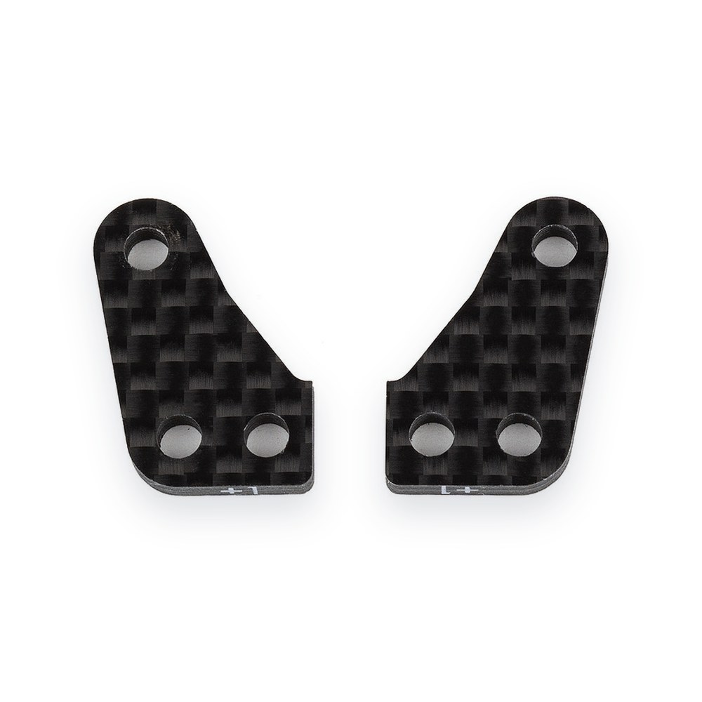Associated RC10B74 FT Steering Block Arms, +1
