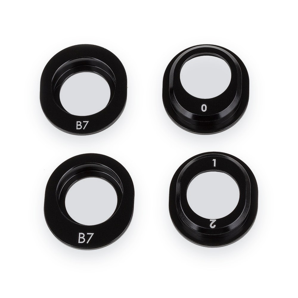 Associated RC10B7 FT Differential Height Inserts, Aluminum