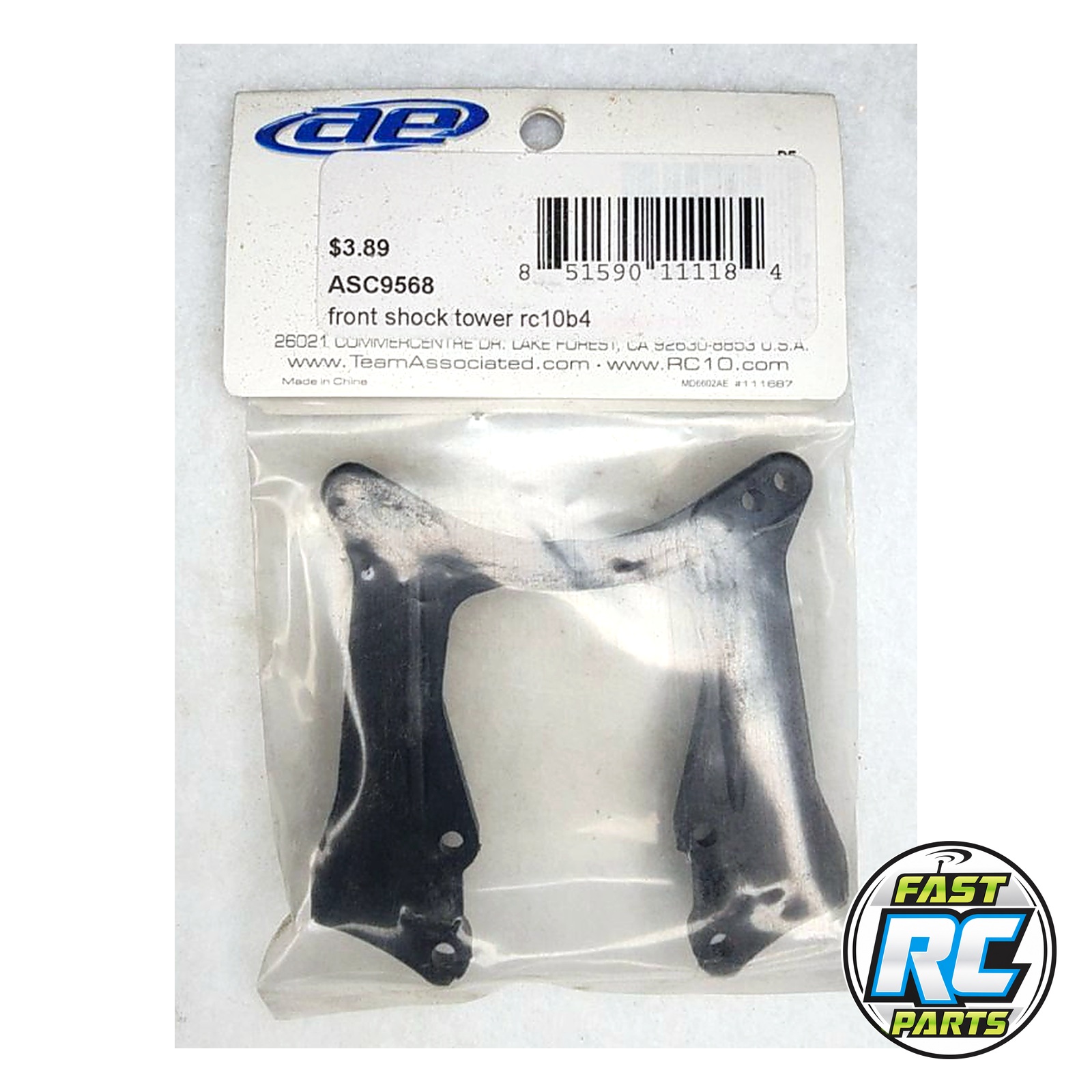 Associated RC10B4 Front Shock Tower