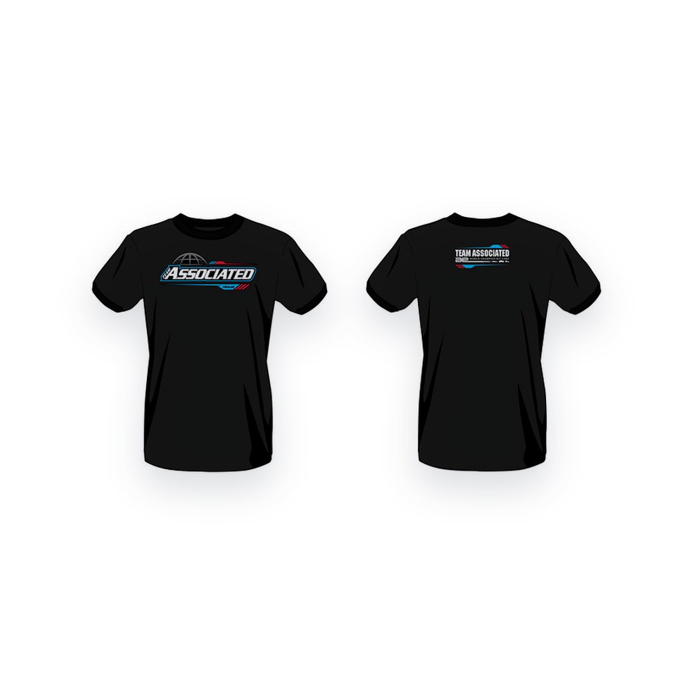 Associated Team AE WC25 T-Shirt, Black, Medium