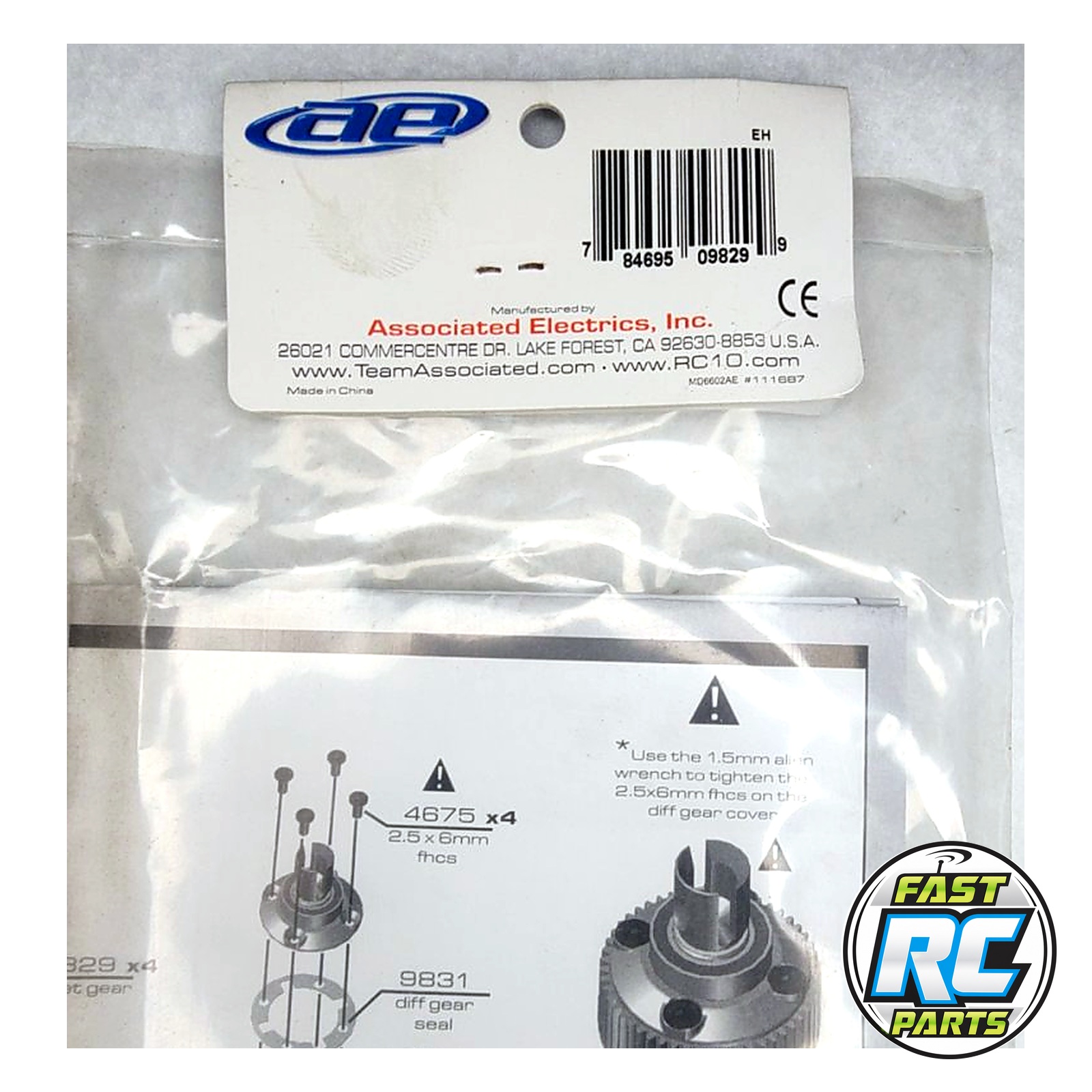 Associated SC10 Gear Differential Rebuild Kit