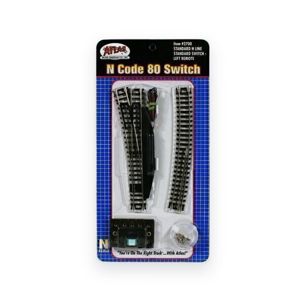 Atlas Trains N Code 80 Left-Hand Remote Switch